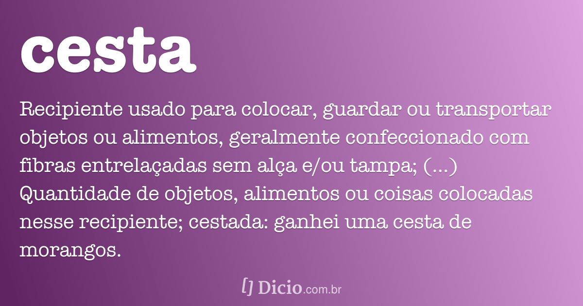 cesta